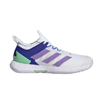 Zapatillas Adidas Adizero Ubersonic 4 Lanzat Blanco Morado Mujer Hq8390