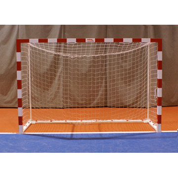 Jgo Porterías F.sala/Balonmano Metálicas Trasladables 80X80Mm Con Base 80X40Mm