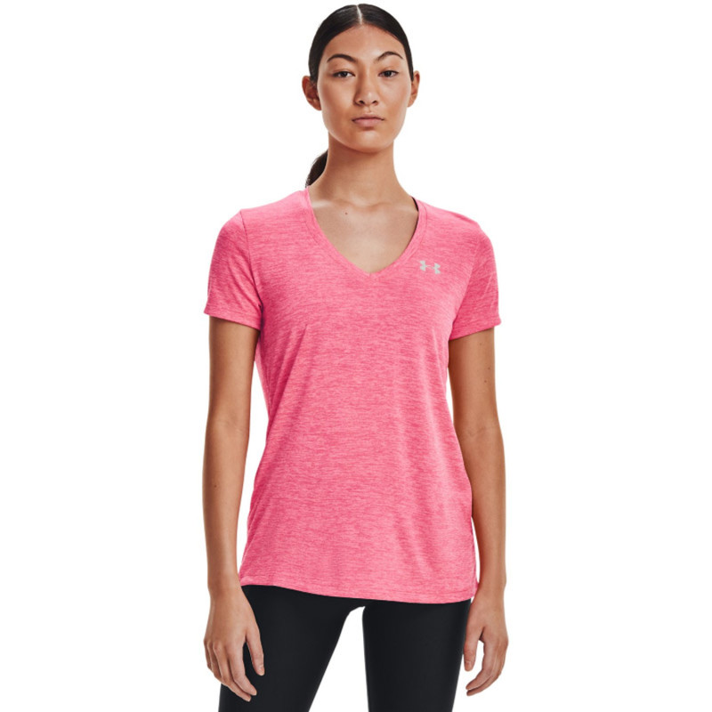 Camiseta Ua Tech Ssv Twist Mujer